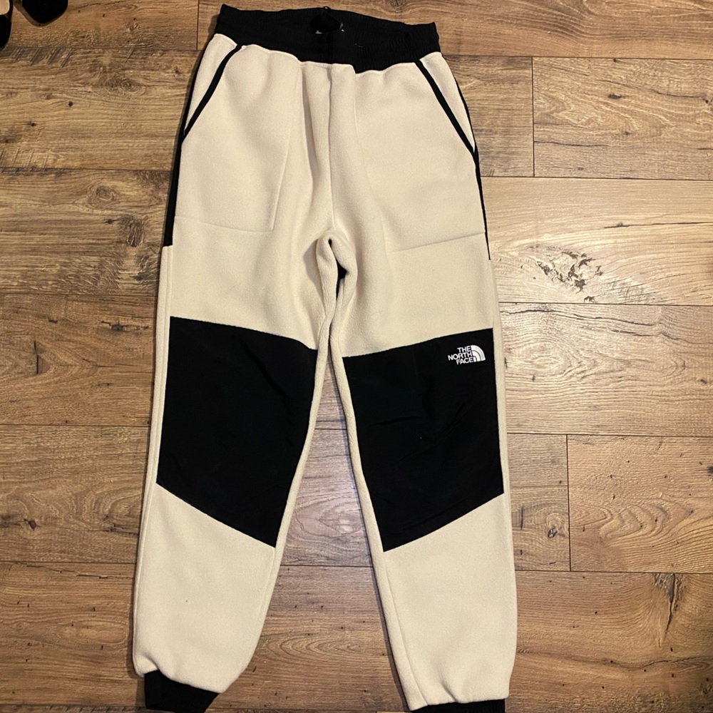 The North Face Denali Pant Beige Sweatpants Size S - Picture 3 of 6